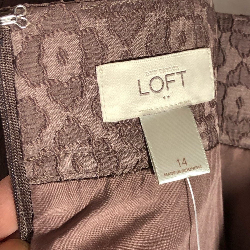 Ann Taylor Loft Factory Brocade Skirt - Picture 7 of 7